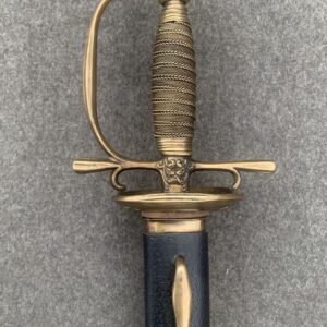 Svensk Infanteri Karoliner Officers Värja m/1700 - Carolus Rex + Narva poster